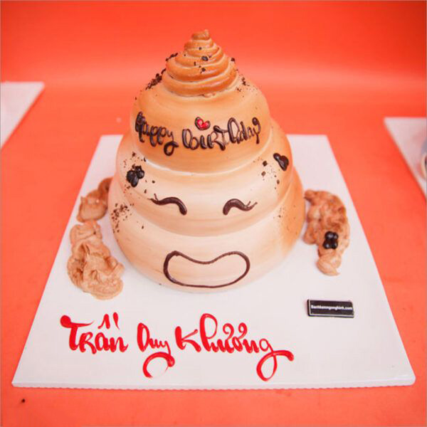 Hình ảnh bánh sinh nhật hài hước cho nam