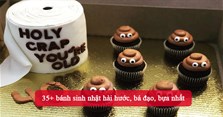 35+ bánh sinh nhật hài hước, bá đạo, bựa nhất