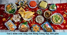 Gợi ý mâm cơm cúng rằm tháng Giêng đẹp, chuẩn lễ nghi