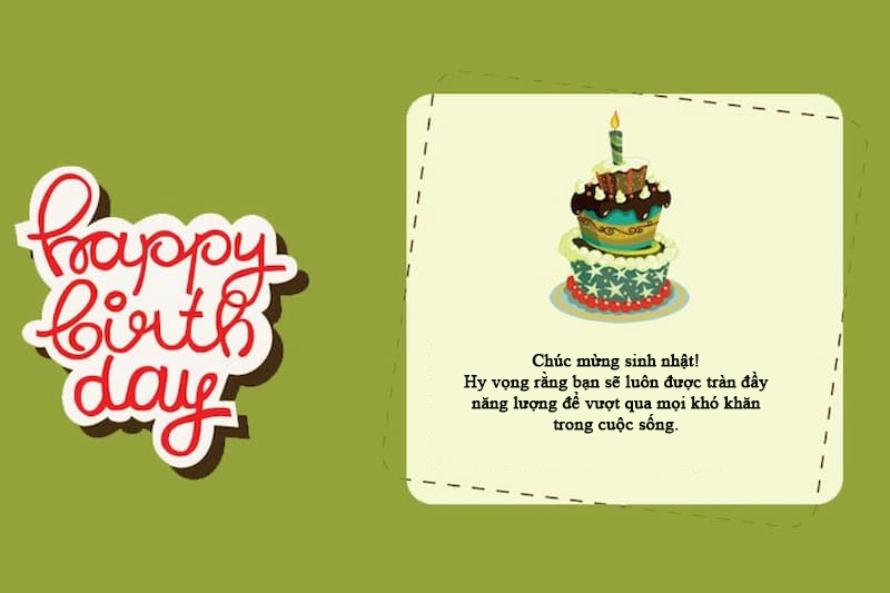Thiệp chúc mừng sinh nhật khách hàng và đối tác