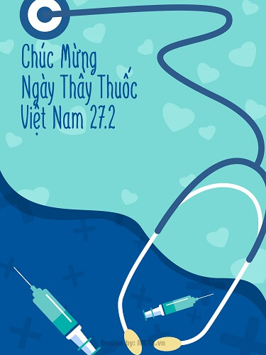 Thiệp ngày thầy thuốc