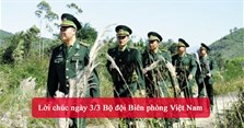 Lời chúc ngày 3/3 Bộ đội Biên phòng Việt Nam