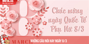 Những câu nói hay về ngày 8/3, danh ngôn ngày 8/3 ý nghĩa