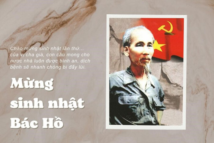 Ảnh chúc sinh nhật Bác Hồ