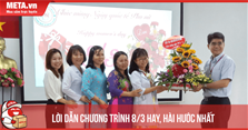 10 Lời dẫn chương trình 8/3 thú vị, hài hước hay nhất