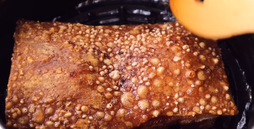 Cách làm thịt heo chiên giòn bì