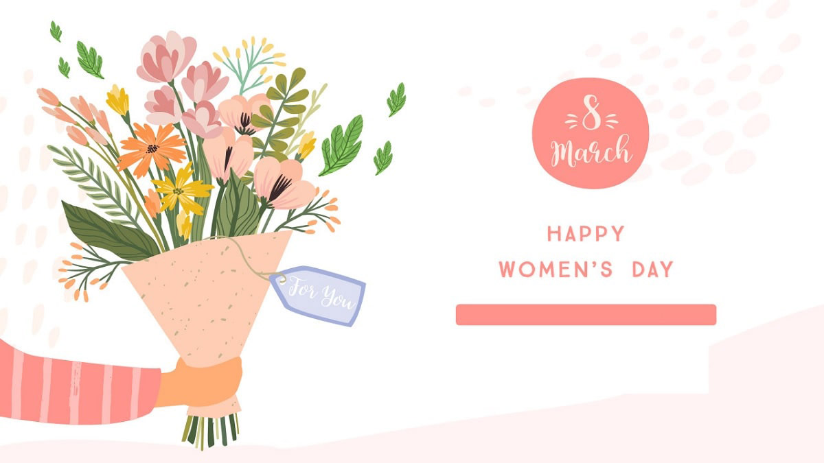 Ảnh nền 8/3 cho máy tính