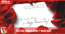 6 Mẫu thư chúc mừng 8/3 hay, ý nghĩa nhân ngày Quốc tế Phụ nữ