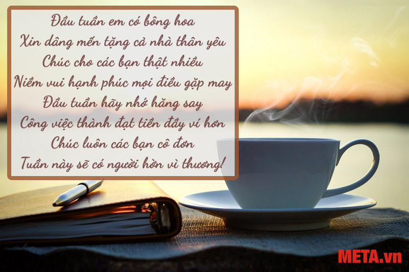 Ảnh chúc đầu tuần cho anh em đồng nghiệp ý nghĩa