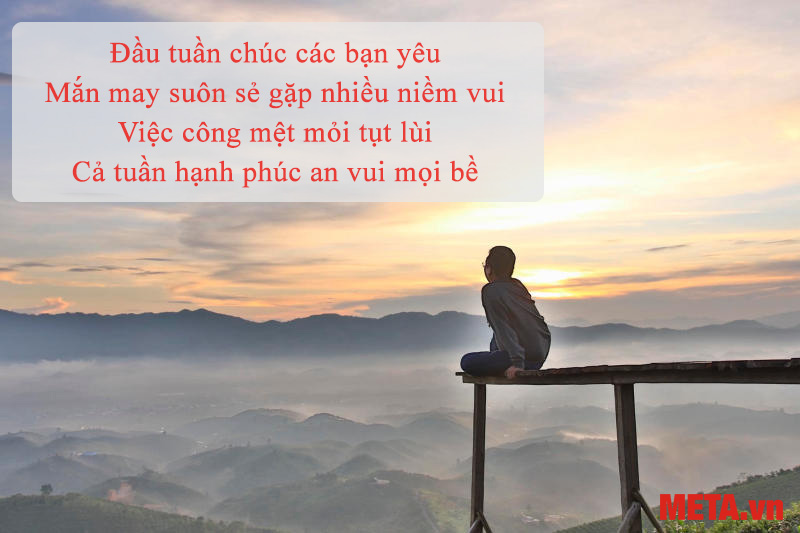 Ảnh chúc đầu tuần cho anh chị em đồng nghiệp