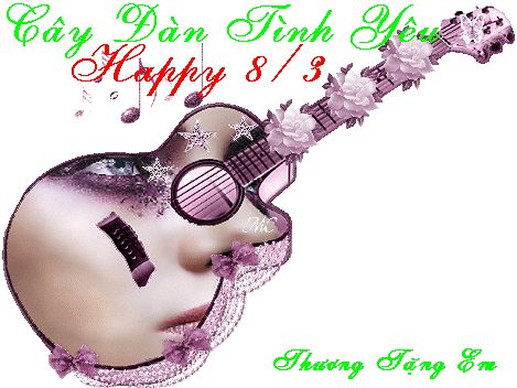 Ảnh động ngày 8/3 cho người yêu, crush
