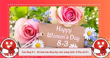 Ảnh động 8/3 - Bộ hình ảnh động đẹp chúc mừng Quốc tế Phụ nữ 8/3