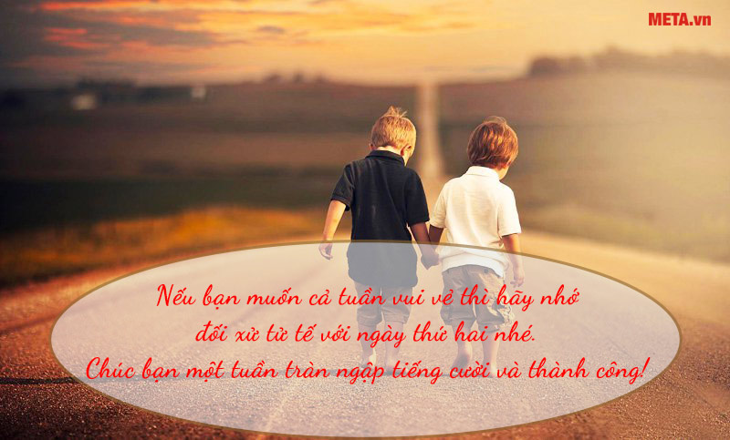 Lời chúc đầu tuần cho bạn bè tình cảm