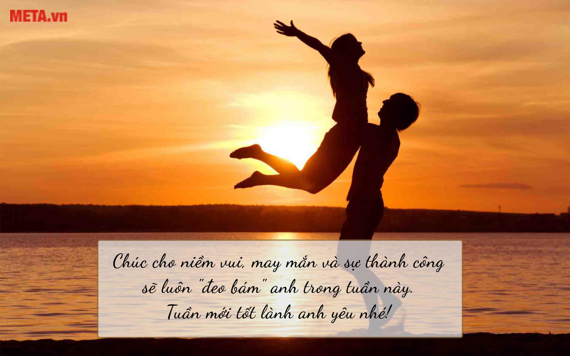 Lời chúc đầu tuần cho người yêu