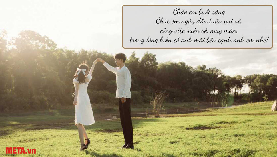 Lời chúc đầu tuần cho người ấy