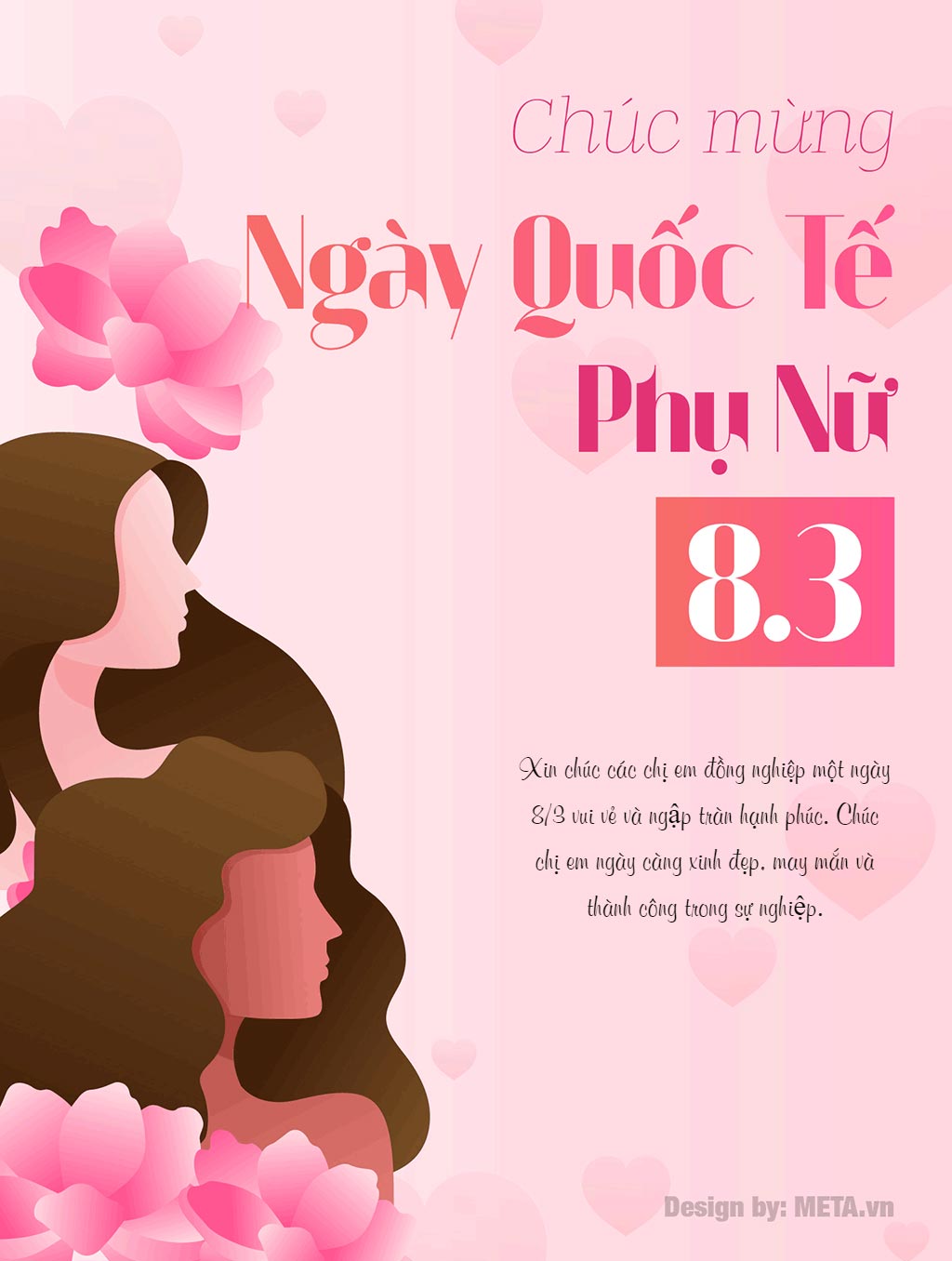 Thiệp 8/3 đẹp cho bạn bè