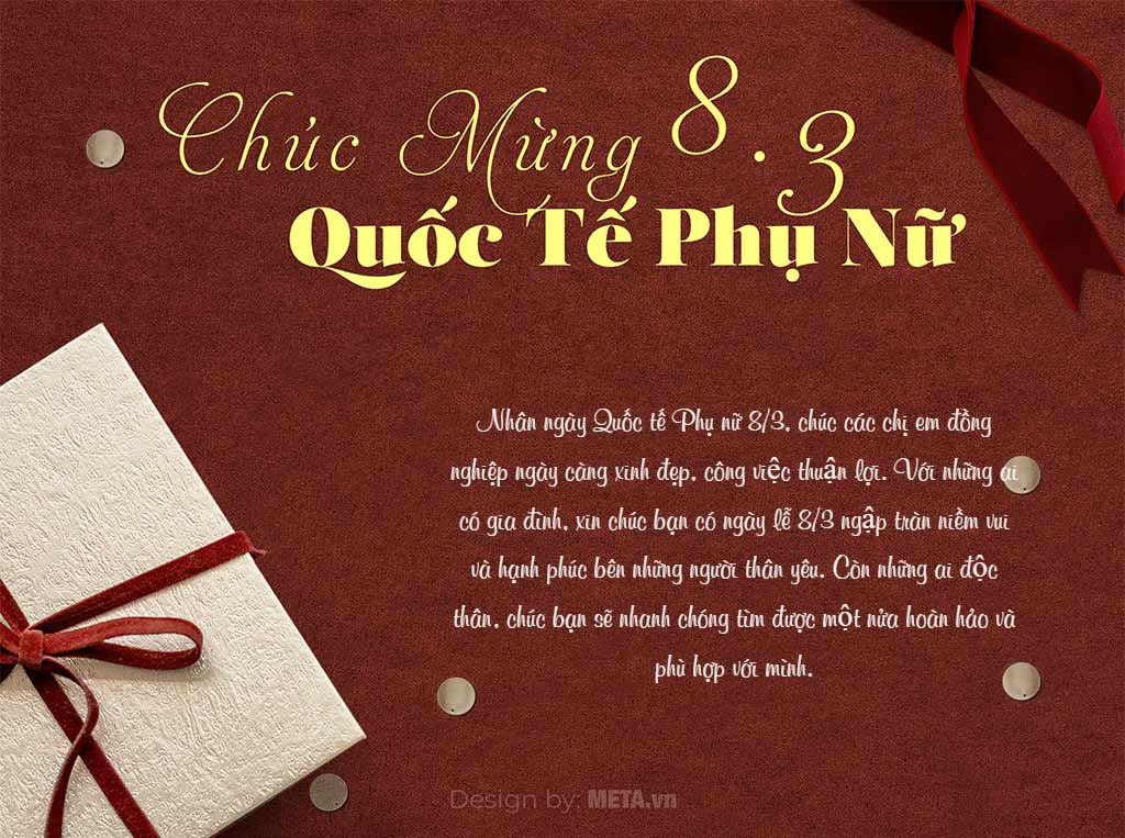 Ảnh thiệp lời chúc 8/3 ý nghĩa cho đồng nghiệp