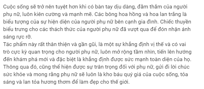 Bài thuyết trình cắm hoa ngày 8/3 chủ đề Thuyền hoa