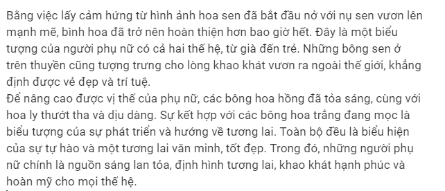 Bài thuyết trình cắm hoa 8/3 chủ đề Vươn lên phụ nữ Việt