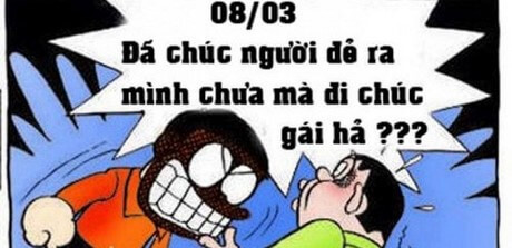 ảnh chế ngày 8 tháng 3