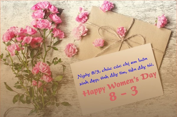Ảnh đẹp chúc mừng 8/3 tặng đồng nghiệp