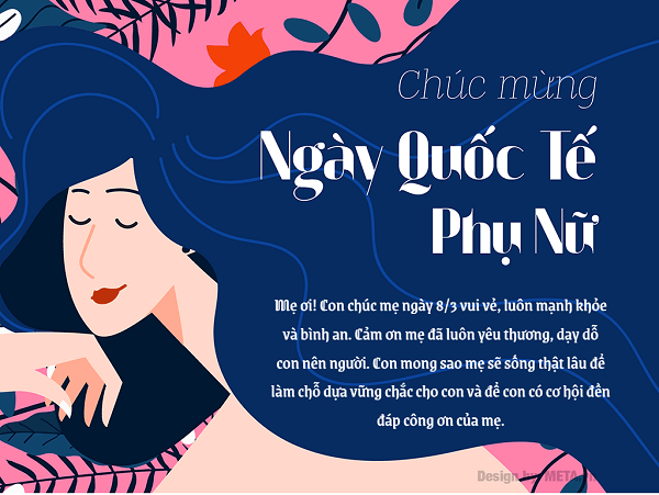 thiệp chúc 8/3 tặng mẹ