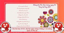 Những bài thơ 8/3 hay nhất mừng ngày Quốc tế Phụ Nữ