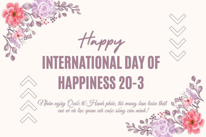 Thiệp chúc mừng ngày 20/3