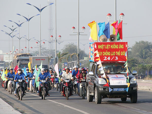 Hoạt động hưởng ứng ngày Lao Thế Giới tại Việt Nam