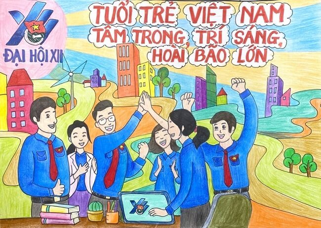 tranh vẽ ngày 26 tháng 3