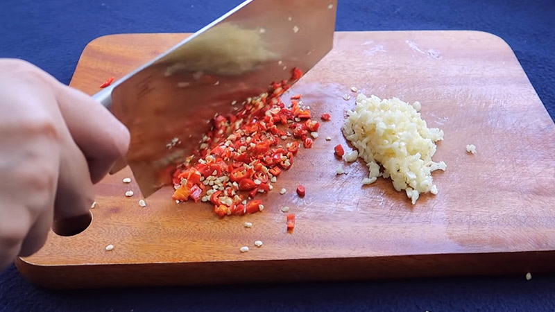 Sơ chế các nguyên liệu khác