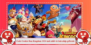 Code Cookie Run Kingdom 2024 mới nhất và link nhập giftcode