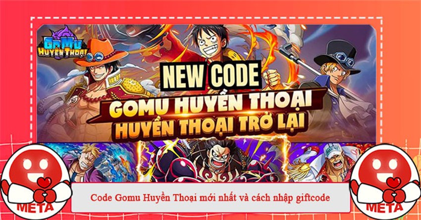 Code Gomu Huyền Thoại mới nhất và cách nhập giftcode