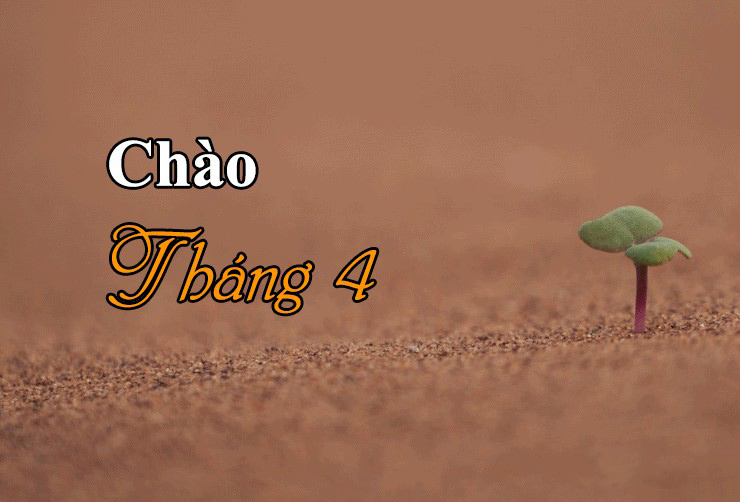 Hình ảnh chào tháng Tư