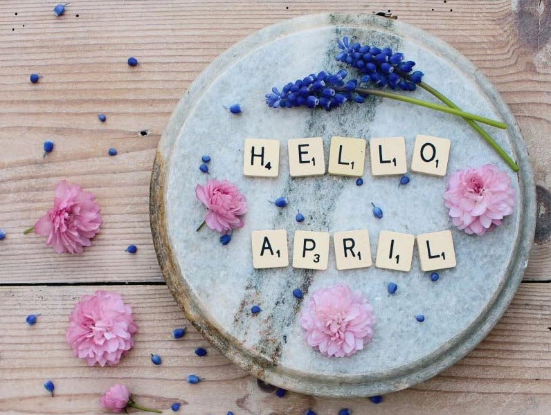 Ảnh chào tháng Tư