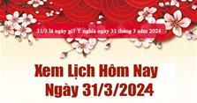 31/3 là ngày gì? Ý nghĩa ngày 31 tháng 3 năm 2024