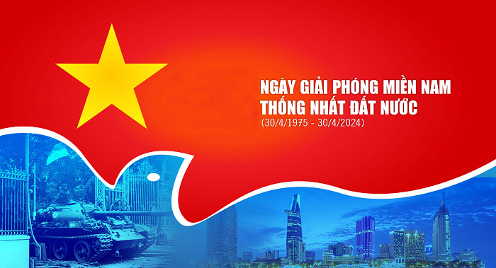 Mẫu banner đẹp cho ngày 30/4 - 1/5