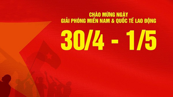 Banner đẹp ngày 30/4 - 1/5
