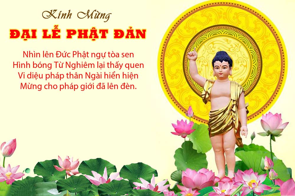 Thiệp lời chúc Phật Đản hay nhất