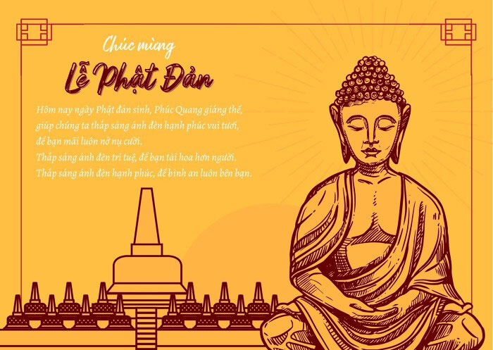 Thiệp chúc mừng Phật Đản