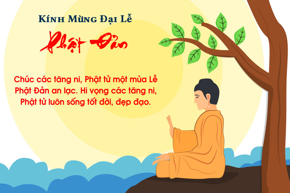 Thiệp lời chúc lễ Phật Đản hay