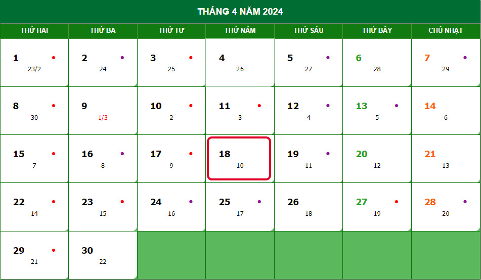 Giỗ Tổ Hùng Vương năm nay gần sát với lễ 30/4 và 1/5