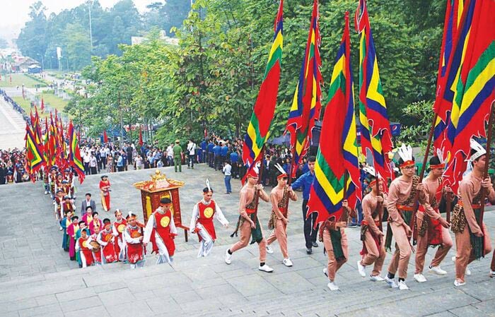 Rước kiệu ngày 10/3