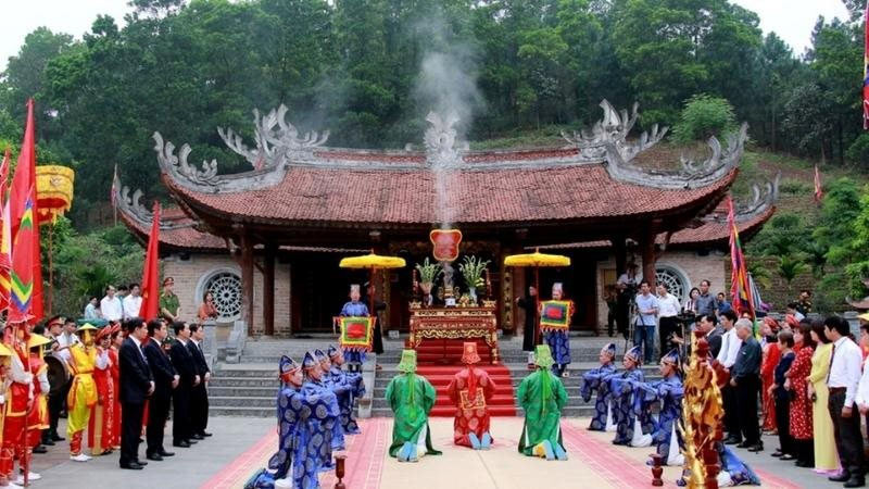 Hình ảnh lễ hội Đền Hùng