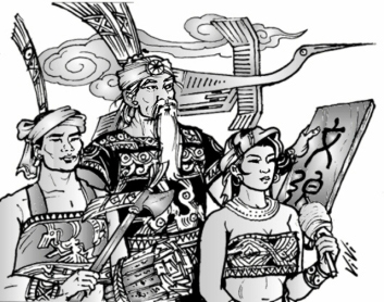 Hình vẽ về vua Hùng đẹp nhất