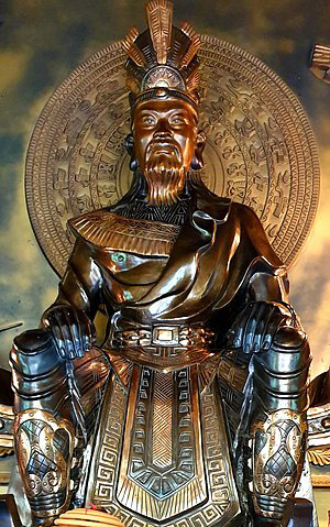 Hình ảnh giỗ Tổ Hùng Vương trống đồng