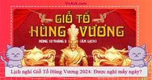 Lịch nghỉ Giỗ Tổ Hùng Vương 2024: Được nghỉ mấy ngày?