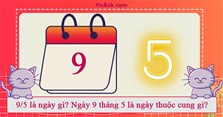 9/5 là ngày gì? Ngày 9 tháng 5 là ngày thuộc cung gì?