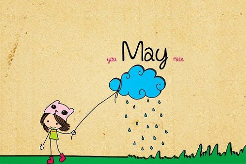 Hình ảnh tháng 5 mưa