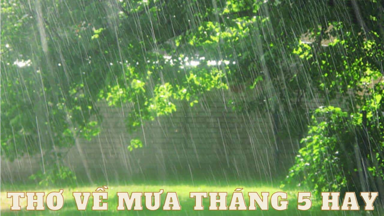 Thơ mưa tháng 5